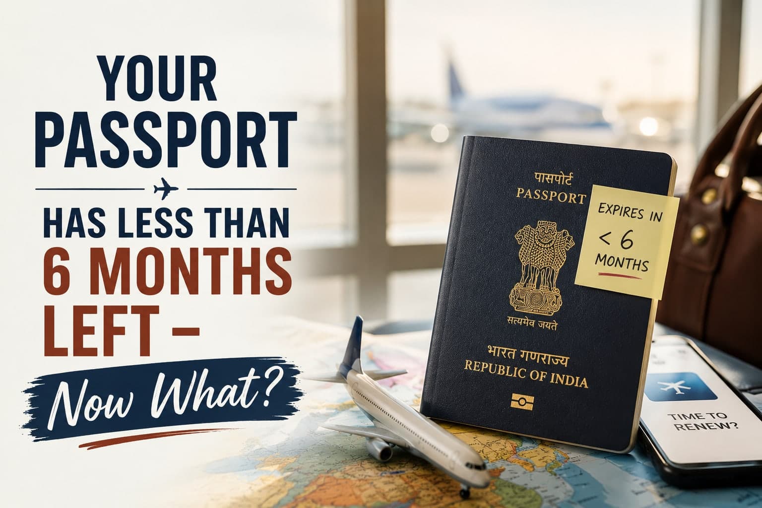 Your Passport Has Less Than 6 Months Left — Now What?