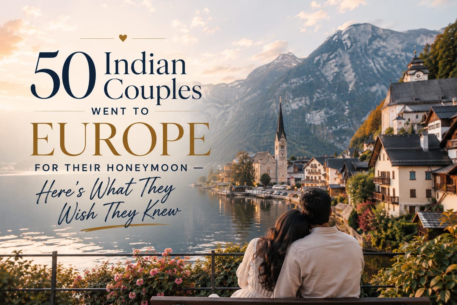 50 Indian Couples Went to Europe for Their Honeymoon — Here's What They Wish They Knew