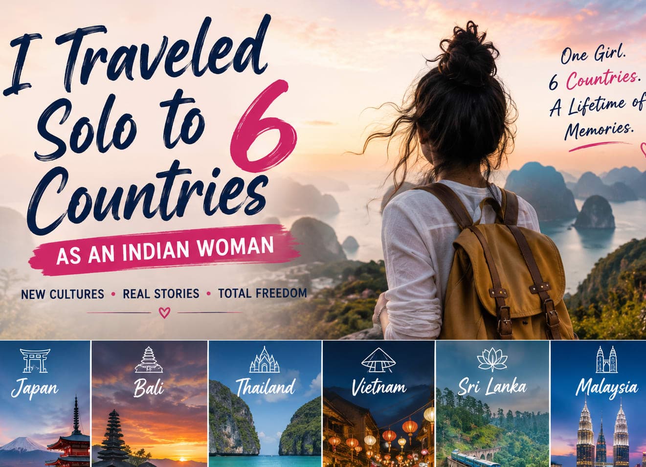 I Traveled Solo to 6 Countries as an Indian Woman